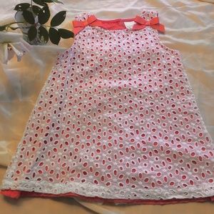 Maggie & Zoe eyelet dress 24m
